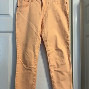 CAbi Light Orange Jeans